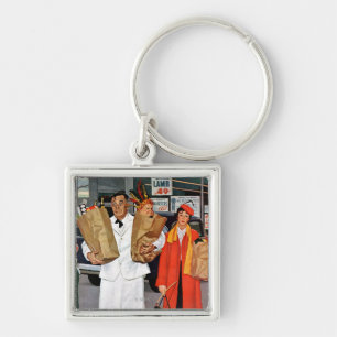 Sack voll Problem Schlüsselanhänger