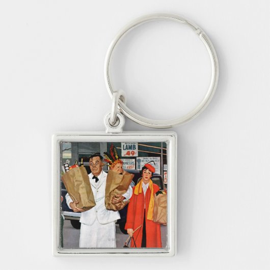 Sack voll Problem Schlüsselanhänger (Vorne)