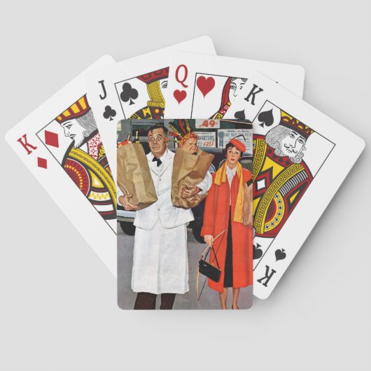 Sack voll Problem Spielkarten (Rückseite)