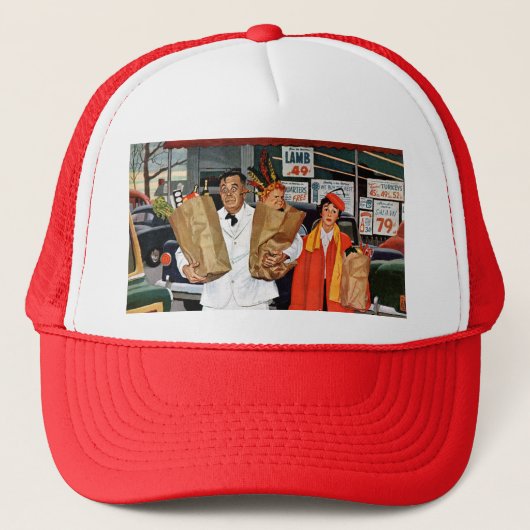 Sack voll Problem Truckerkappe (Vorderseite)