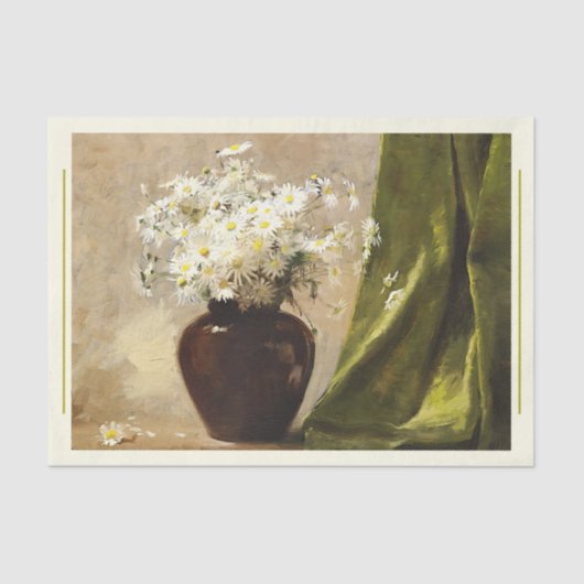 Säcke in einer Vase, Paul Fisher Decoupage Seidenpapier (Vorderseite)