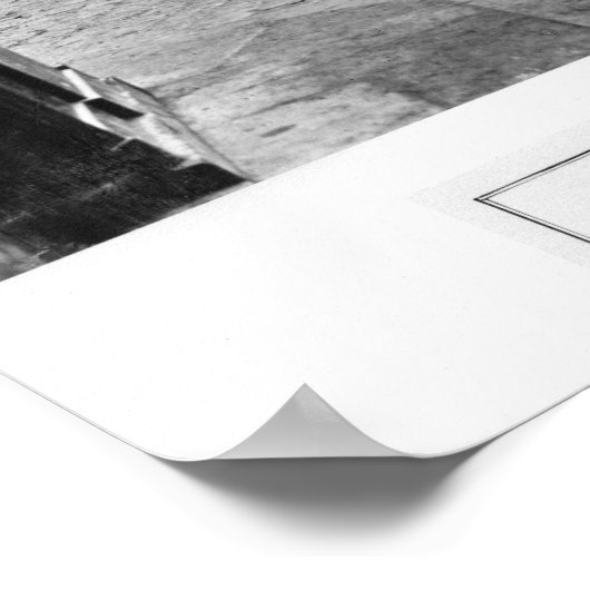 Sackgasse des Bourdonnais Poster (Ecke)