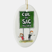 Sackgasse: Diese Ausgangsverzierung Keramik Ornament (Rechts)