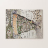 Sackgasse und angrenzendes Platz-Puzzlespiel Puzzle (Horizontal)