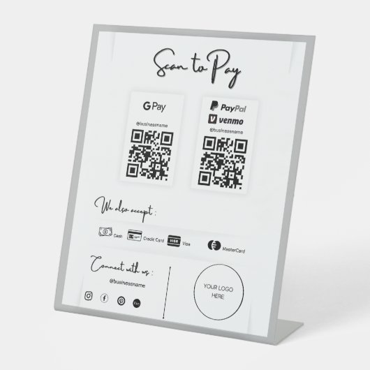 Sacn to Pay Sockelschild (Vorderseite)