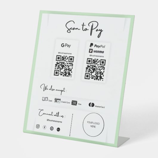 Sacn to Pay Sockelschild (Vorderseite)