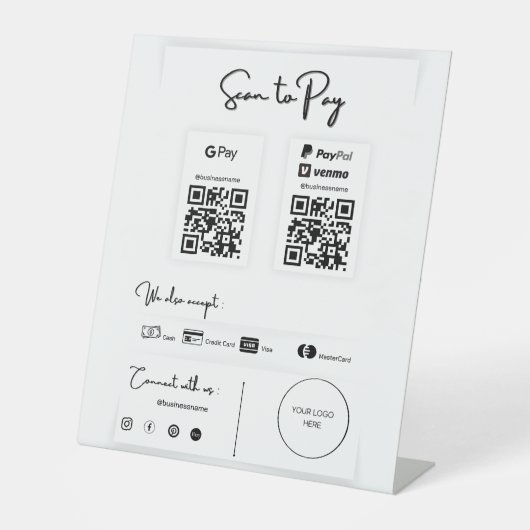 Sacn to Pay Sockelschild (Vorderseite)