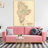 Saco, Biddeford Leinwanddruck (Insitu (Wohnzimmer))