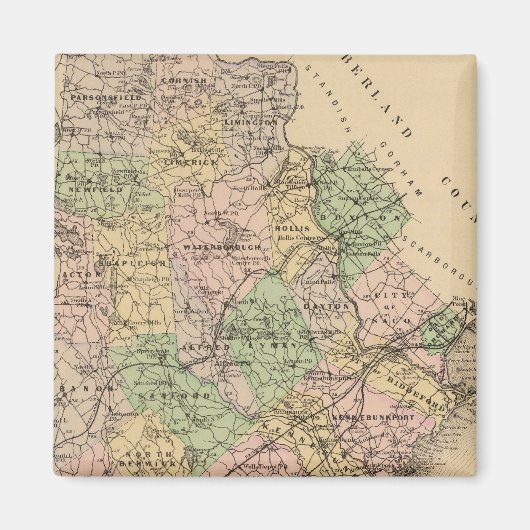 Saco, Biddeford Magnet (Vorne)