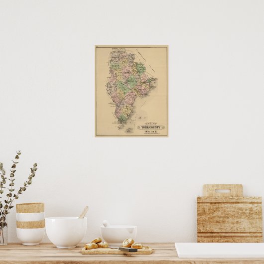 Saco, Biddeford Poster (Küche)