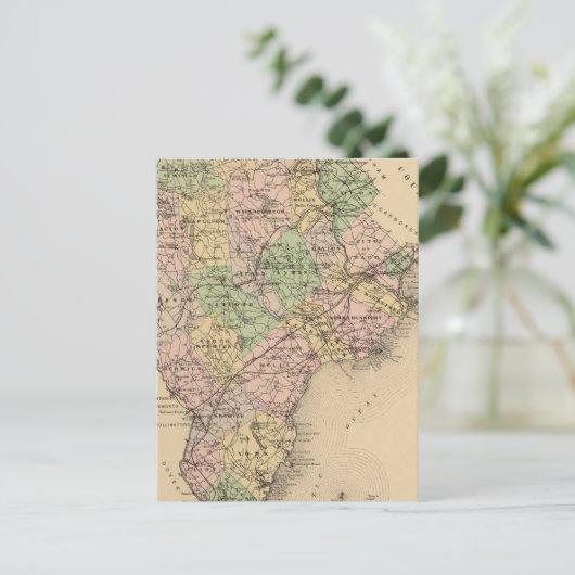 Saco, Biddeford Postkarte (Stehend Vorderseite)