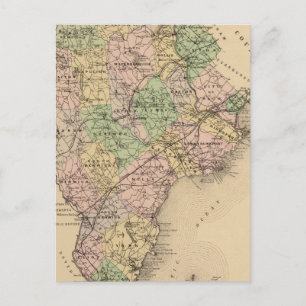 Saco, Biddeford Postkarte