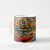 Saco River Fryeburg Maine Kaffeetasse (Vorderseite Links)