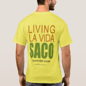 Saco T - Shirt 2009 (Rückseite)