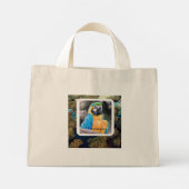 Sacola Mini Arara Mini Stoffbeutel (Rückseite)