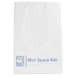 Sacola para Presente Mon Space Web Mittlere Geschenktüte