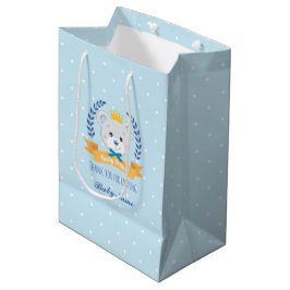 Sacola para presentes “Baby Prince Bear ” Mittlere Geschenktüte