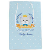 Sacola para presentes “Baby Prince Bear ” Mittlere Geschenktüte (Vorderseite)
