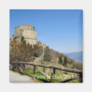 Sacra di San Michele in Italien Magnet