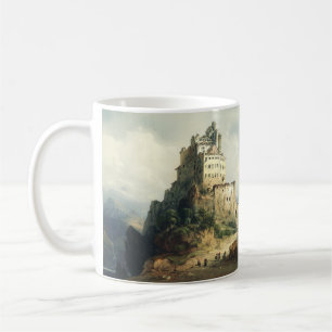 Sacra di San Michele Kloster Alpine Kunst Kaffeetasse