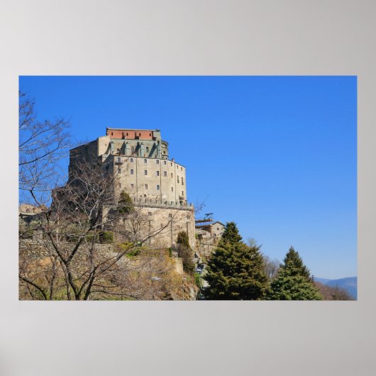 Sacra di San Michele oder Saint Michael's Abbey Poster (Vorne)