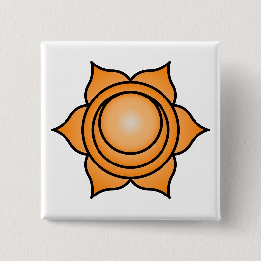 Sacral Chakra Button (Vorderseite)