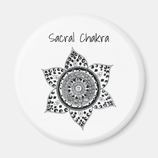 Sacral Chakra Magnet (Vorne)
