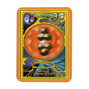 Sacral Chakra Mandala - Interität Magnet