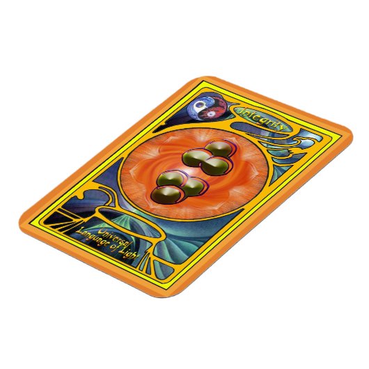 Sacral Chakra Mandala - Interität Magnet (Linke Seite)