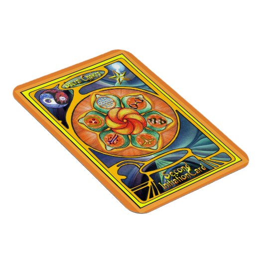 Sacral Chakra Mandala Magnet (Rechte Seite)