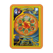 Sacral Chakra Mandala Magnet (Vertikal)