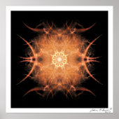 Sacral Chakra Poster (Vorne)