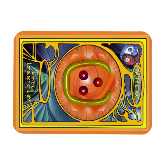 Sacral Chakra - Richtung Magnet (Horizontal)