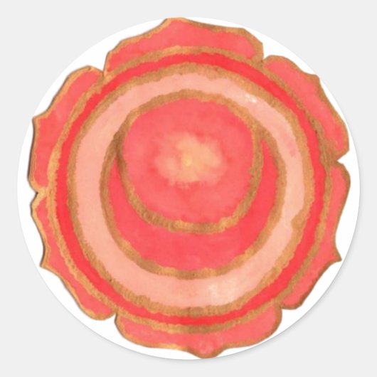 Sacral Chakra Sticker (Vorderseite)