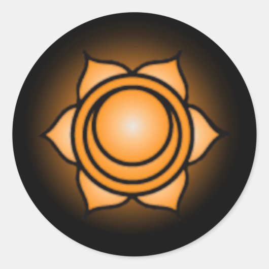 Sacral Chakra Stickers (Vorderseite)