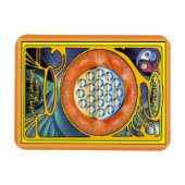 Sacral Chakra - Struktur Magnet (Horizontal)