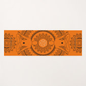 Sacral Chakra Svadhisthana Serenity Yogamatte (Vorderseite (Horizontal))