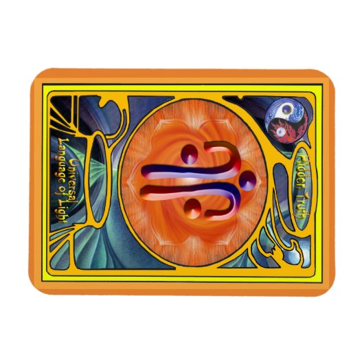 Sacral Chakra - Verborgene Wahrheit Magnet (Horizontal)