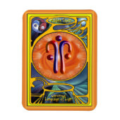 Sacral Chakra - Verborgene Wahrheit Magnet (Vertikal)