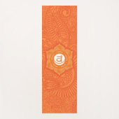Sacral Chakra Yoga Mat - 03p Yogamatte (Vorderseite)