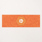 Sacral Chakra Yoga Mat - 03p Yogamatte (Vorderseite (Horizontal))