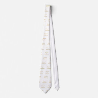 Sacrament of Confirmation Golden 3D Look Krawatte