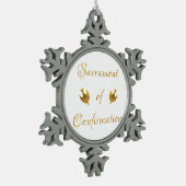 Sacrament of Confirmation Snowflake Ornament (Links)