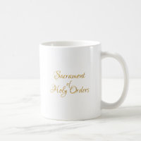 Sacrament of Holy Orders Golden 3D Look
