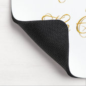 Sacrament of the Eucharist Golden 3D Look Mousepad (Ecke)