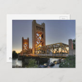 Sacramento 2 postkarte (Vorne/Hinten)