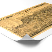 Sacramento aus dem Himmel, 1923 Poster (Ecke)