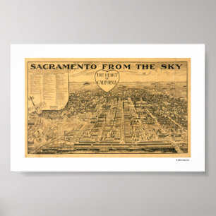 Sacramento aus dem Himmel, 1923 Poster