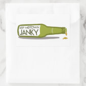 Sacramento "Behalt Midtown Janky" Flaschenaufklebe Rechteckiger Aufkleber (Tasche)