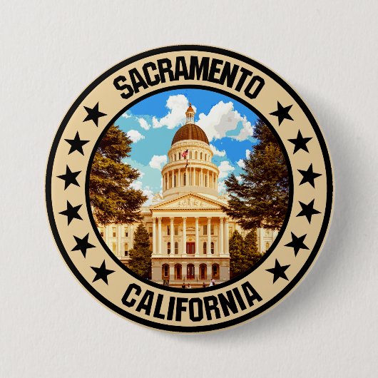 Sacramento Button (Vorderseite)